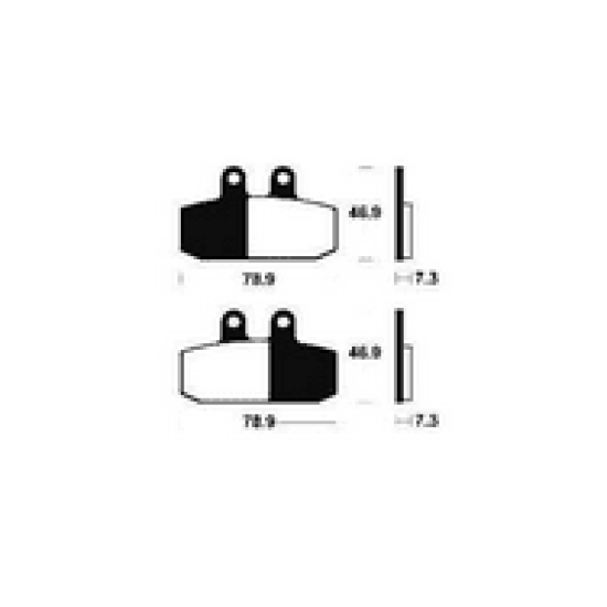 НАКЛАДКИ ПРЕДНИ BENDIX MA293 FA256 STD FR ATLANTIC 500 НАКЛАДКИ ПРЕДНИ BENDIX MA293 FA256 STD FR ATLANTIC 500