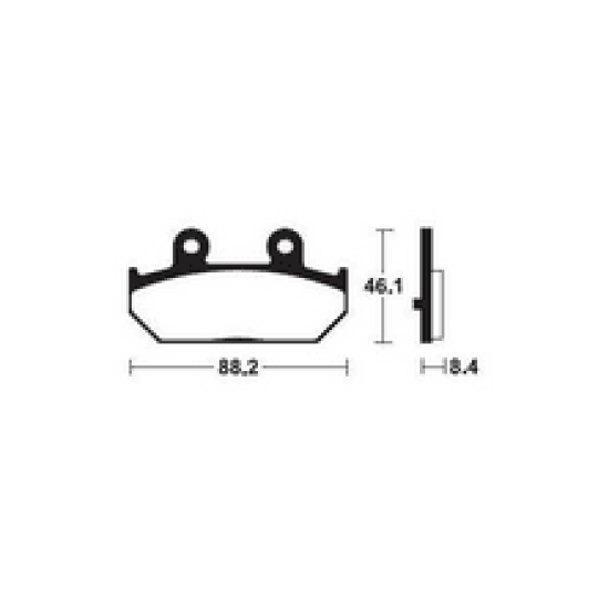 НАКЛАДКИ BENDIX/MA304 STD НАКЛАДКИ BENDIX/MA304 STD
