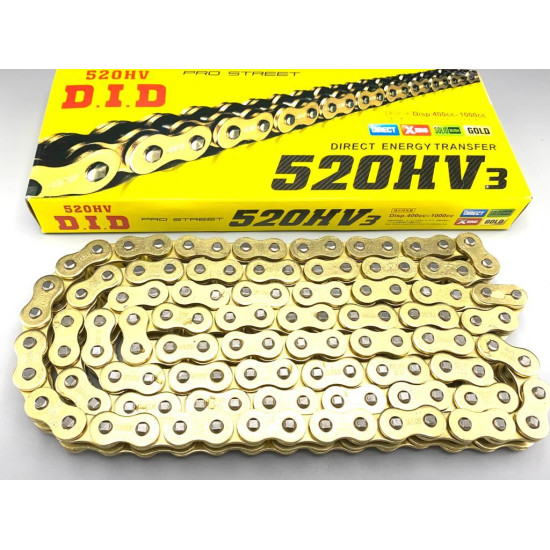 Мотоциклетна верига DID520HV3 Мотоциклетна верига DID520HV3