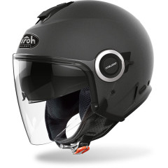 Скутерска каска Helios Anthracite Matt