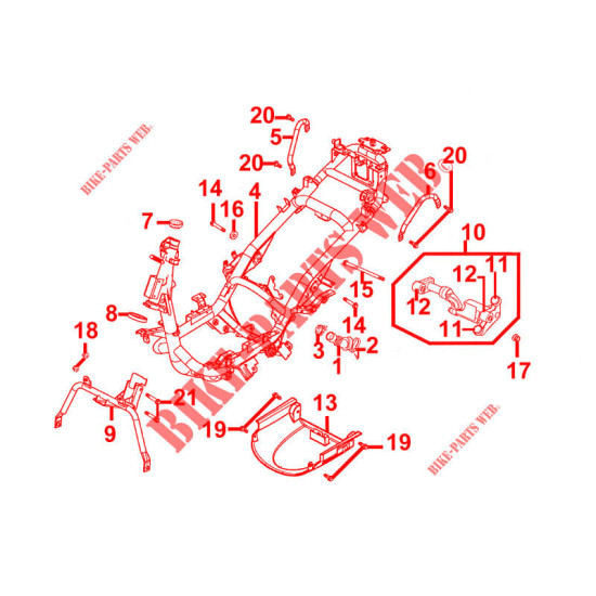50353-GBG2-711 Suspension bush Kymco