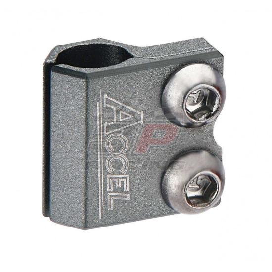 Accel brake line clamp - Silver / Grey AC-BLC-01-SILVR Honda CR 125/250, CRF 250/450 R/X/RX/L, Yamaha YZ 125/250, YZF 250/450, WRF 250/450, WR 250R/X Accel brake line clamp - Silver / Grey AC-BLC-01-SILVR Honda CR 125/250, CRF 250/450 R/X/RX/L, Yamaha YZ 125/250, YZF 250/450, WRF 250/450, WR 250R/X