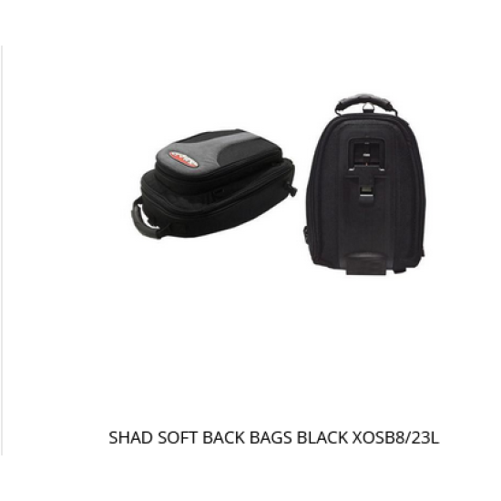 SHAD SOFT ΒΑCK BAGS BLACK ΧΟSB8/23L