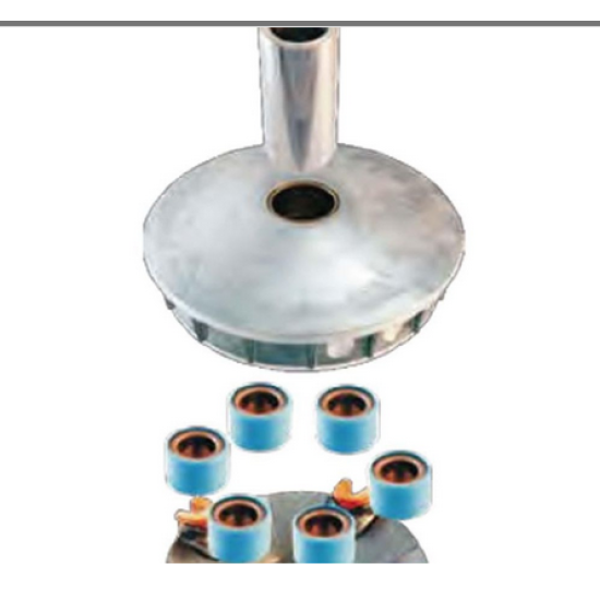 FRONT PULLEY BEVERLY250/300'08-09,SCARABEO250,VESPA300GTS,ATLANTIC250EU3 FRONT PULLEY BEVERLY250/300'08-09,SCARABEO250,VESPA300GTS,ATLANTIC250EU3