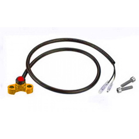Accel Бутон за гасене Gold AC-KS-01-GD for Off-road motorcycles Accel Бутон за гасене Gold AC-KS-01-GD for Off-road motorcycles