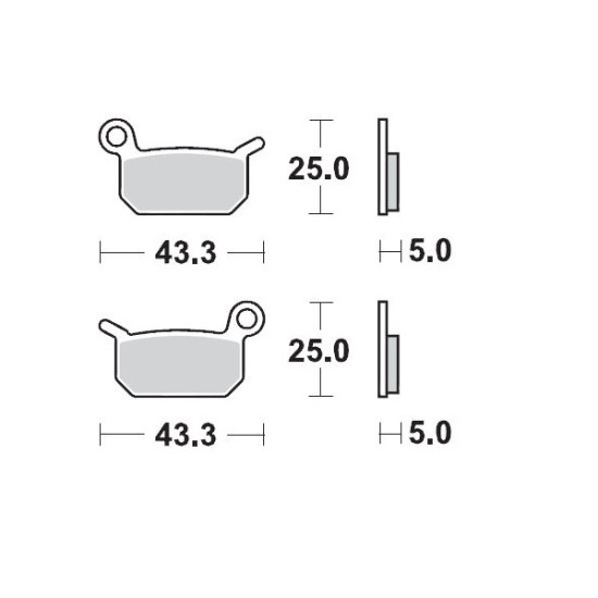 Накладки RACING Накладки RACING