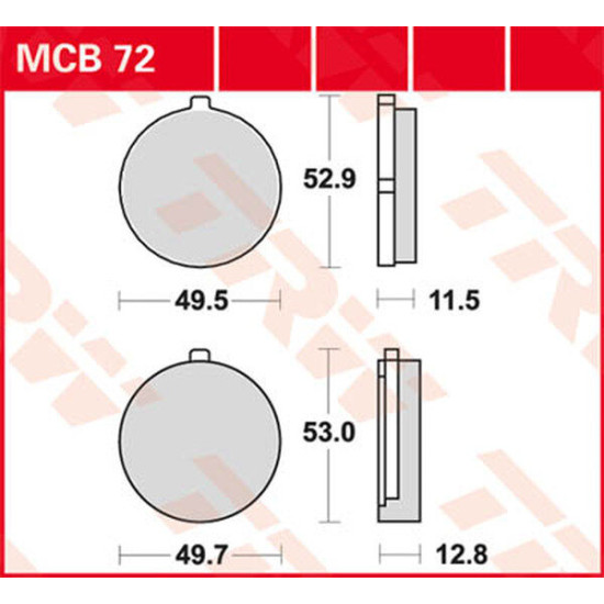 Накладки TRW Накладки TRW